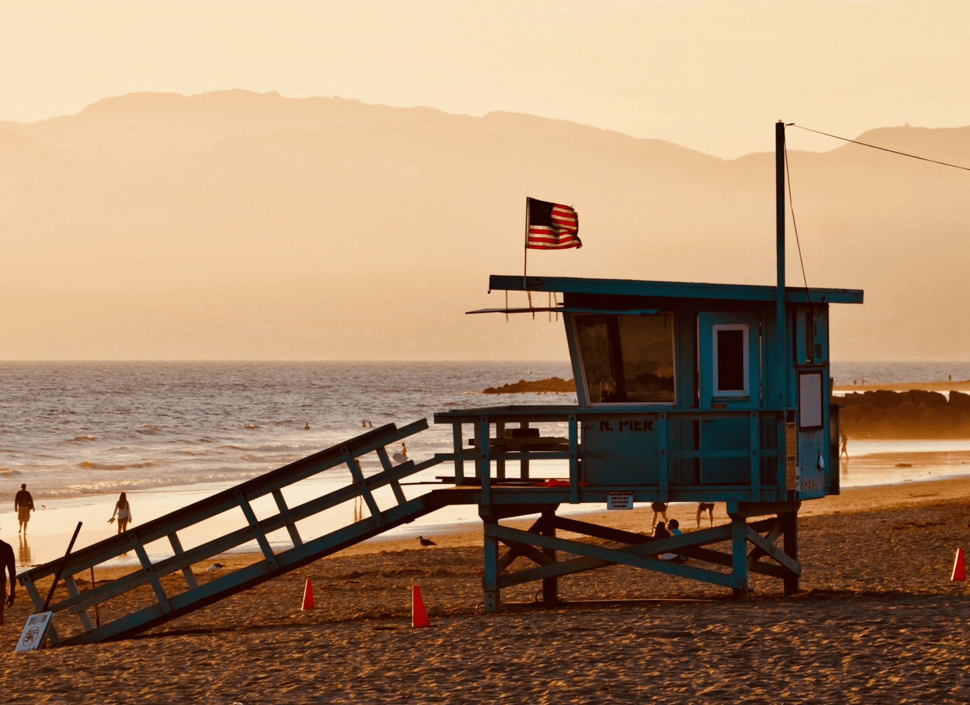 venice beach sauveteur 